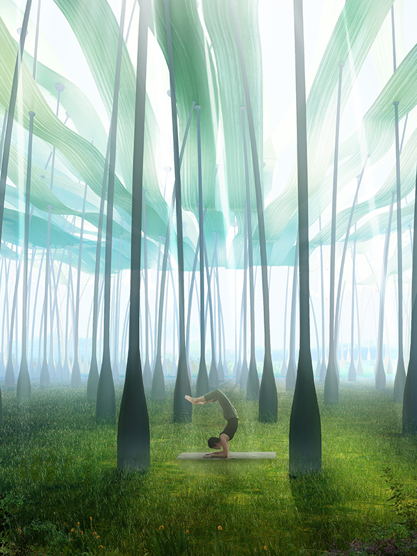 Beyond the Wave(4th place winner) : Land Art Generator Initiative(LAGI) 2014 image