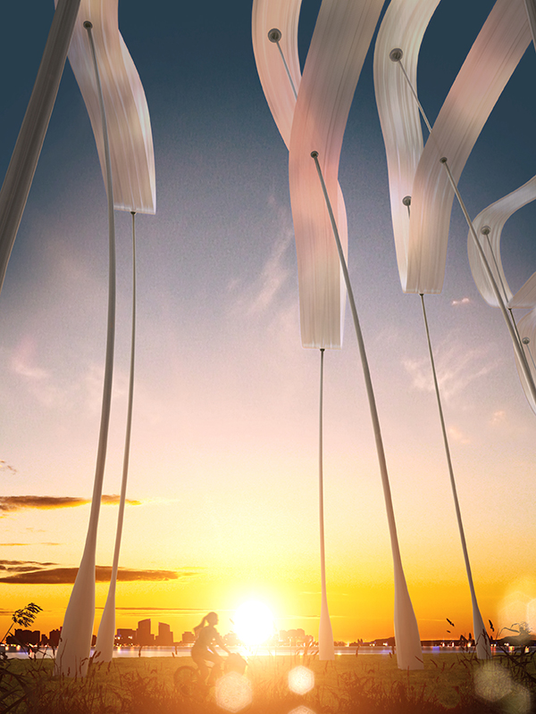 Beyond the Wave(4th place winner) : Land Art Generator Initiative(LAGI) 2014 image
