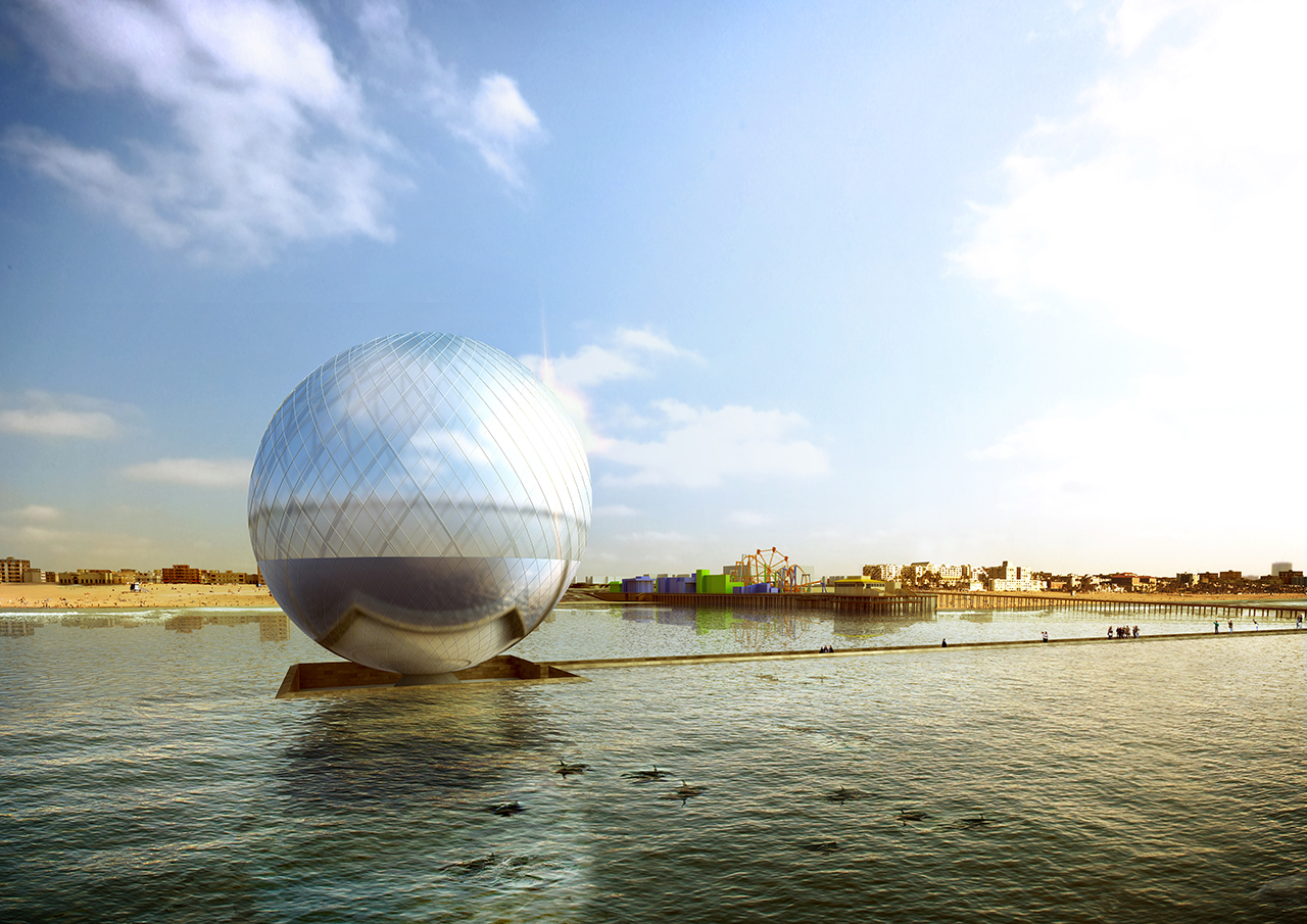 The Clear Orb : Land Art Generator Initiative(LAGI) 2016 image