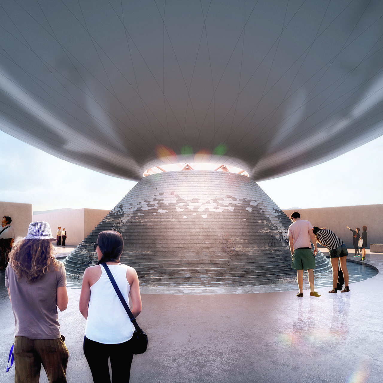 The Clear Orb : Land Art Generator Initiative(LAGI) 2016 image