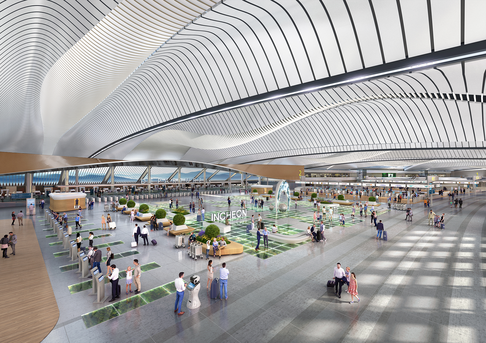 Heerim has signed a contract for the design service of the “Comprehensive Improvement and Renewal of Incheon International Airport Terminal 1” image