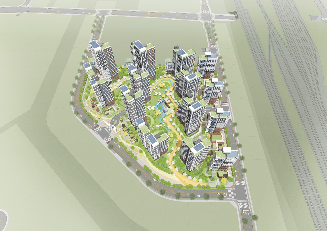 Gwangju Sanjeong S-10BL Apartment Design Competition image